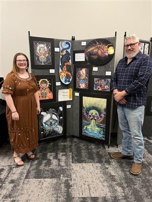 This Friday is the District Top Ten Portfolio reception at the Fort Worth Community Arts Center. Western Hills has two of the Top Ten, Carlos Moran & Micah Haney. The reception will be from 6-9pm and the top 3 will be announced at 6:30 pm. Come see some great art and say hello.