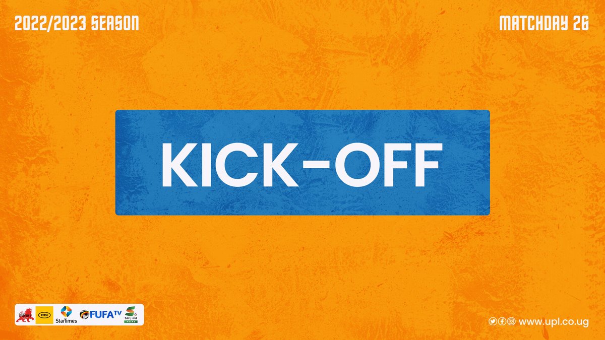 UPL's tweet photo. We are underway!

Maroons FC 0-0 SC Villa
▶️ https://t.co/No0vibBneo

Blacks Power FC 0-0 URA FC
Arua Hill SC 0-0 Express FC

#StarTimesUPL | #MARSCV | #BPRURA | #AHLEXP https://t.co/XeTmhWiUxb