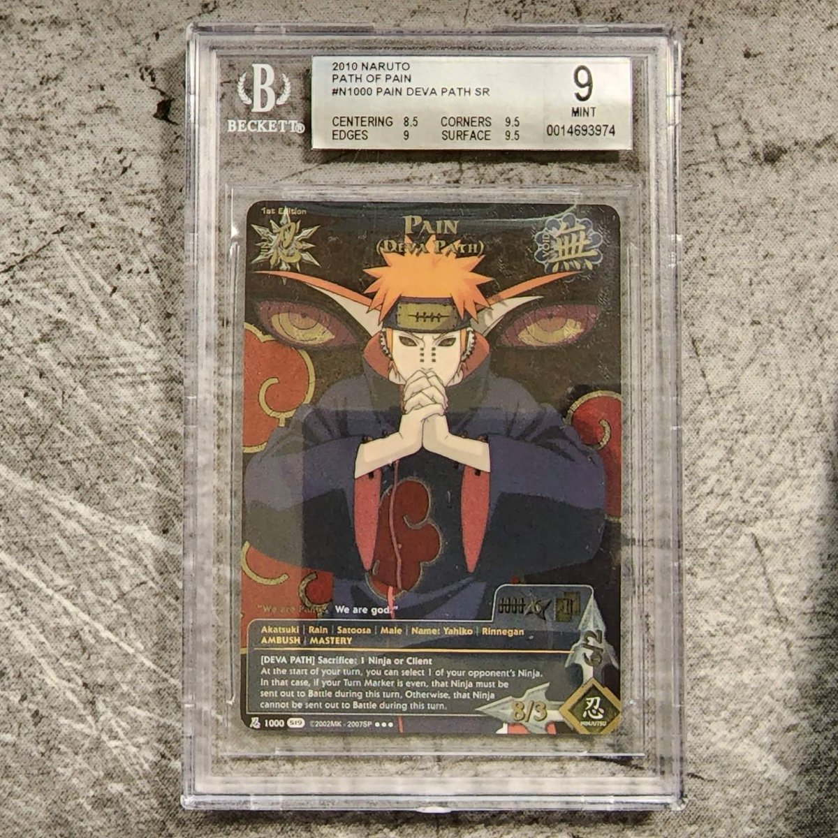 fntcollects's tweet photo. "All mighty push!" - Pain
Put this card up for sale on eBay, ships worldwide.
https://t.co/DdK2YPEork
#naruto #narutocards #narutoccg https://t.co/lwUDrsosYb