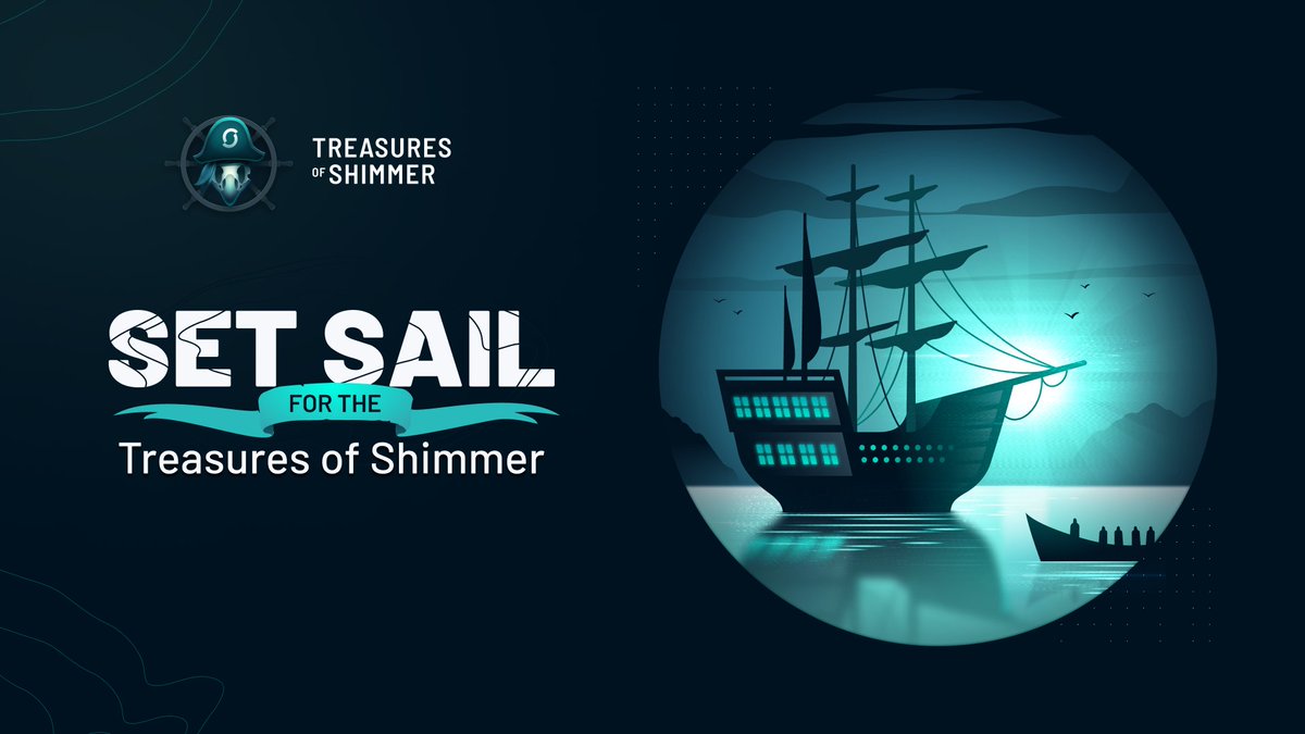 The #TreasuresofShimmer campaign by TEA* is LIVE! Earn 1.8M $SMR tokens in TWO exciting ways: 
🏴‍☠️TEST &amp; EARN: TEST the #ShimmerEVM Testnet to the limits for bounty🪙
🏴‍☠️PLAY &amp; EARN: join <a href="/zealy_io/">Zealy</a> campaign &amp; PLAY your way to riches
All info ⬇️
blog.shimmer.network/set-sail-for-t…
#test2conquer