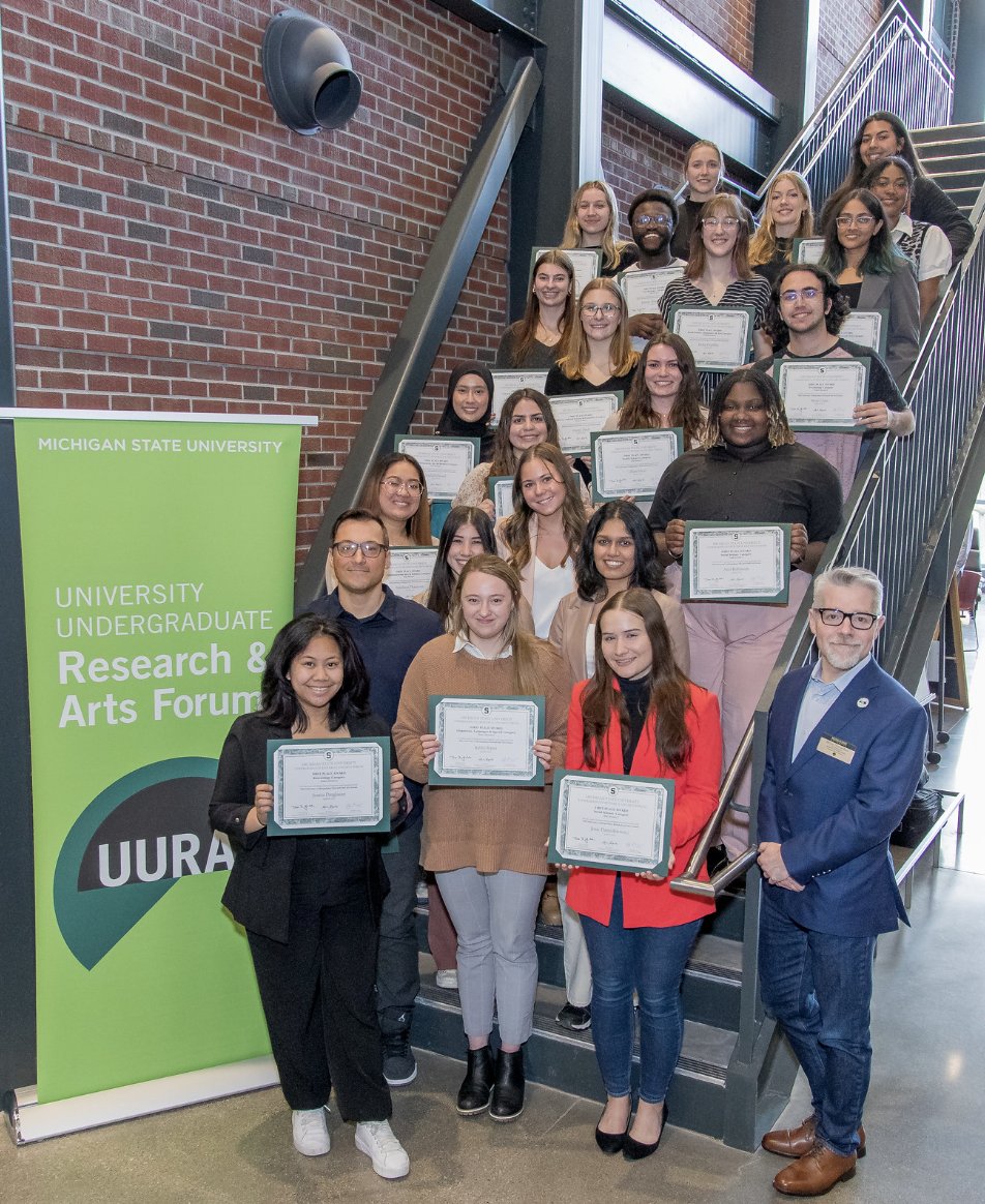 UR_at_MSU's tweet photo. Look at all these first place winners at #UURAF2023! Congratulations to everyone 👏 

All photos: https://t.co/coLjfQ5lEz https://t.co/7yoctIiSUO