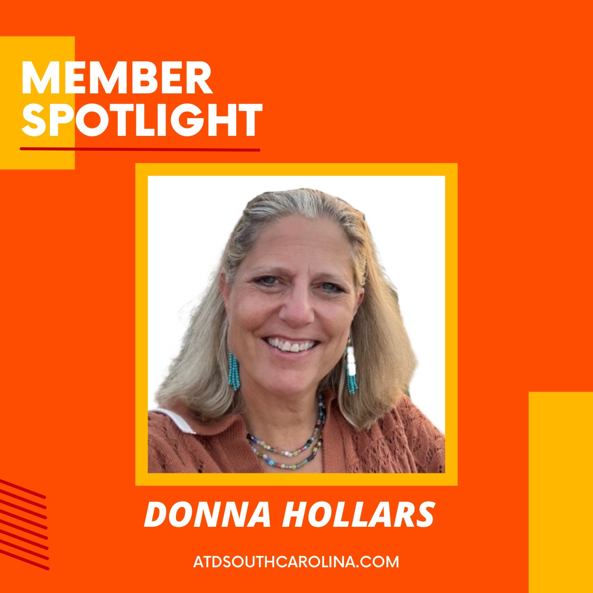 May's member spotlight is Donna Hollars. Hollars works in healthcare learning and development at Roper St. Francis Healthcare. Her favorite things about working in talent development are the people and relationship connections she gets to make daily. Read more about Donna Holl...