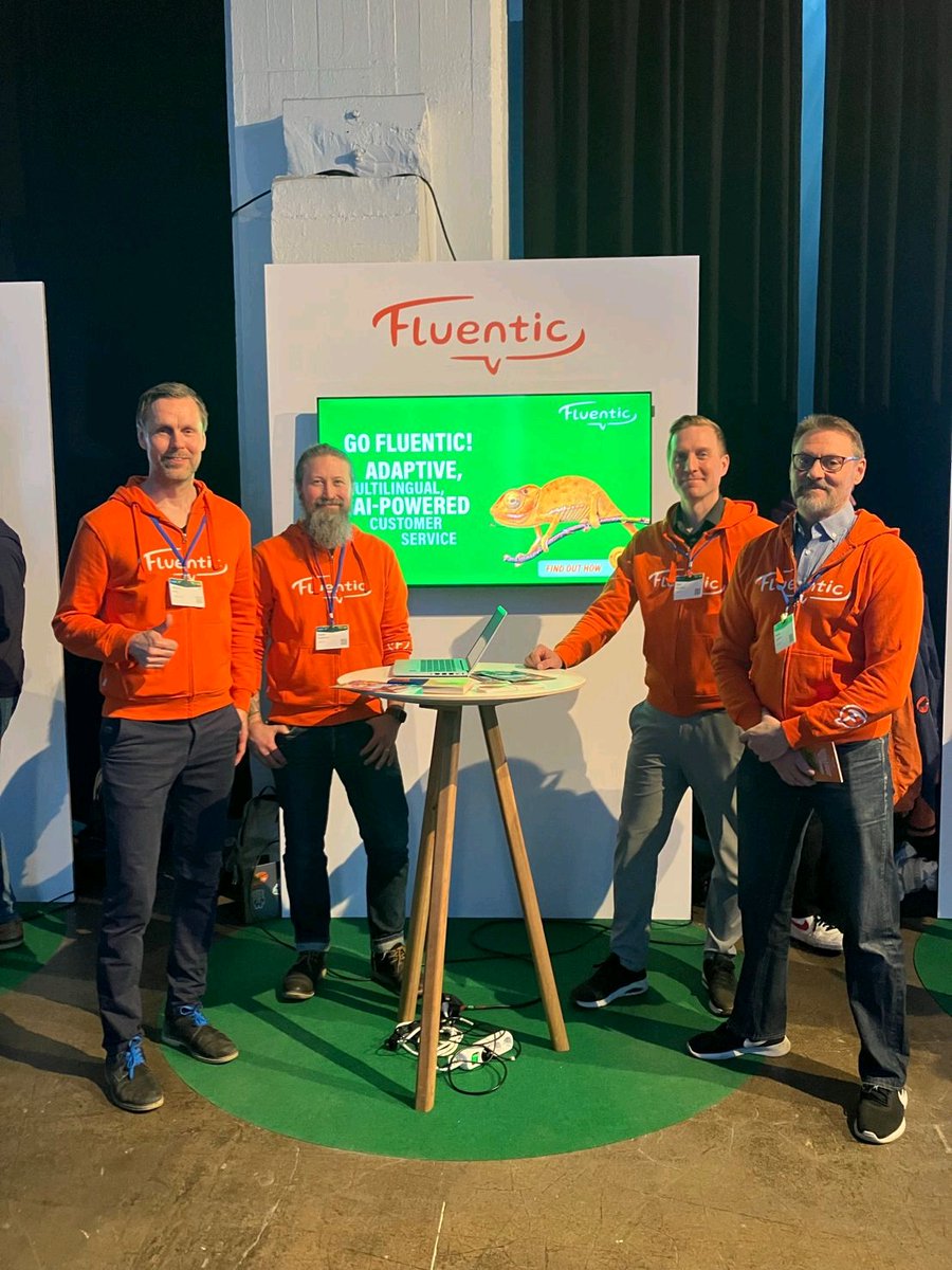 Today we've been presenting at the <a href="/salesforce/">Salesforce</a> World Tour Essentials Helsinki as an ISV Sponsor. Lots of good chats and cases for multilingual AI-powered customer service 🦎📈 <a href="/appexchange/">Salesforce AppExchange</a> <a href="/ServiceCloud/">Agentforce Service</a>