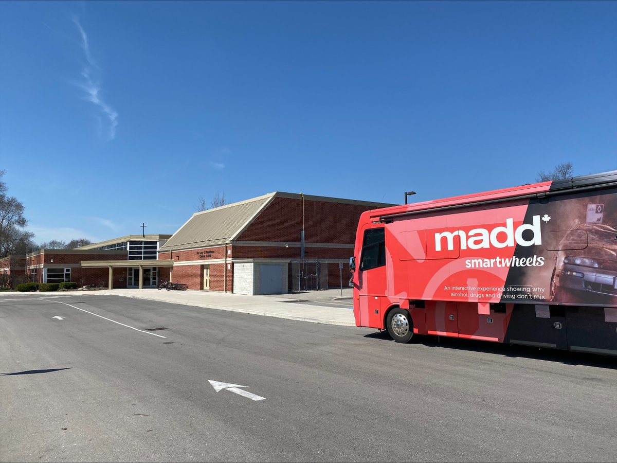maddcanada's tweet photo. #SHOUTOUT to @SCJohnson for sponsoring the #SmartWheels presentation at Our Lady of Providence School!! https://t.co/eY53UxjGUB