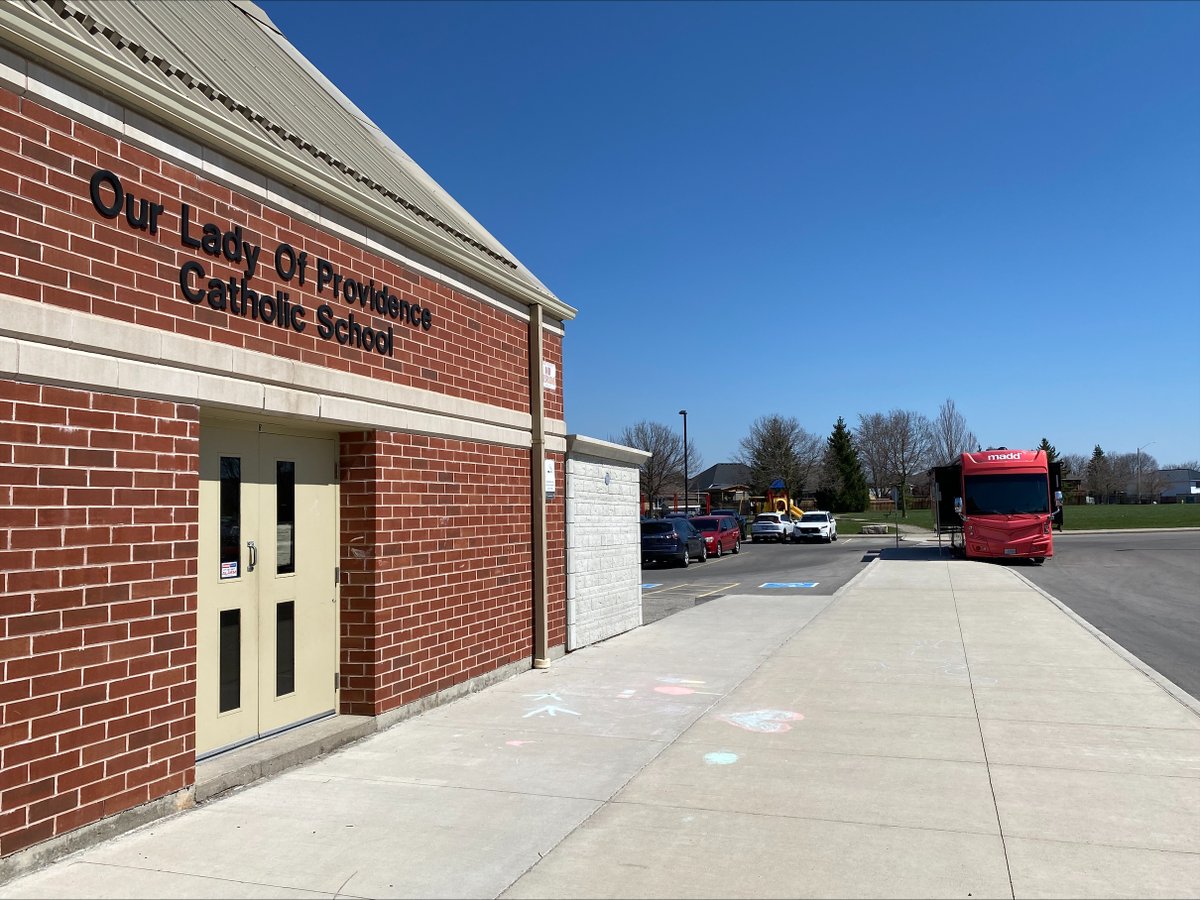 maddcanada's tweet photo. #SHOUTOUT to @SCJohnson for sponsoring the #SmartWheels presentation at Our Lady of Providence School!! https://t.co/eY53UxjGUB