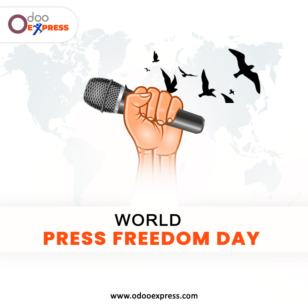 odoo_express's tweet image. &quot;A free press is one of the pillars of democracy.&quot; -Nelson Mandela
#WorldPressFreedomDay
