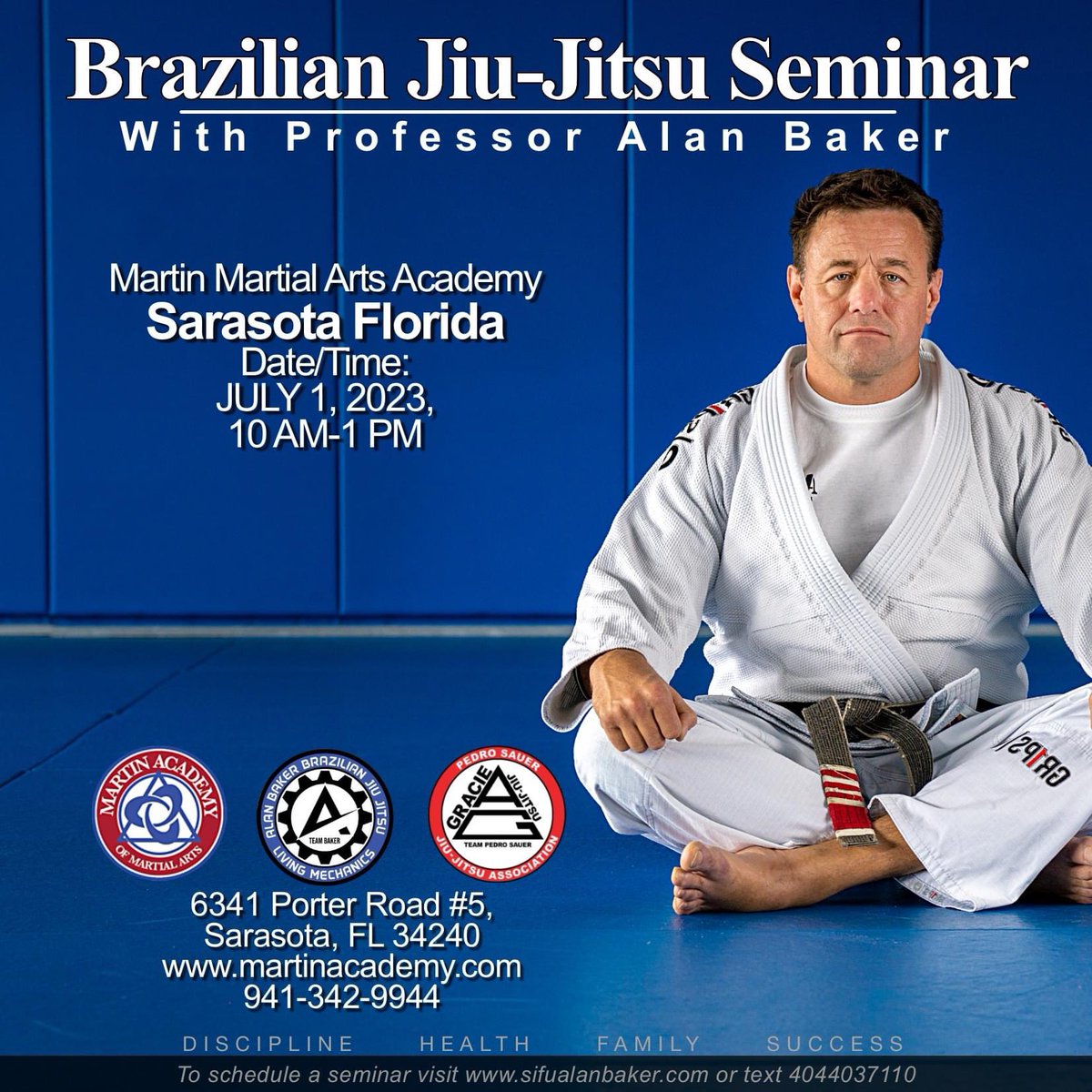 johnalanbaker99's tweet image. Sarasota, Florida, In July Of 2023!
Come Join Us On The Mat.
.
.
.
#grappling #submissiongrappling  #professoralanbaker #jiujitsu #jiujitsulifestyle #jiujitsulife #alanbakerjiujitsu #livingmechanics #jits #livingmechanics  #jiujitsufamily #martialarts #selfdefense #fitness