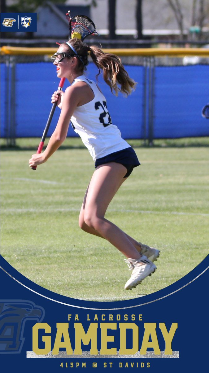 FA Lacrosse travels to St David's today for a 415pm game. Good luck ladies !! #myfa #soarhigher