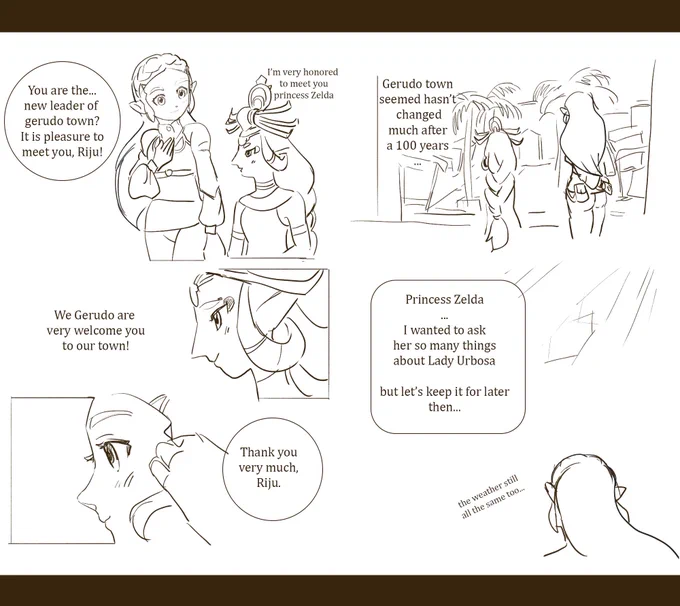 A doodle comic from Tumblr I thought maybe I should share it here too.
Just a pure doodle, no adding details/ cleaning line 🥲
Pt.1 