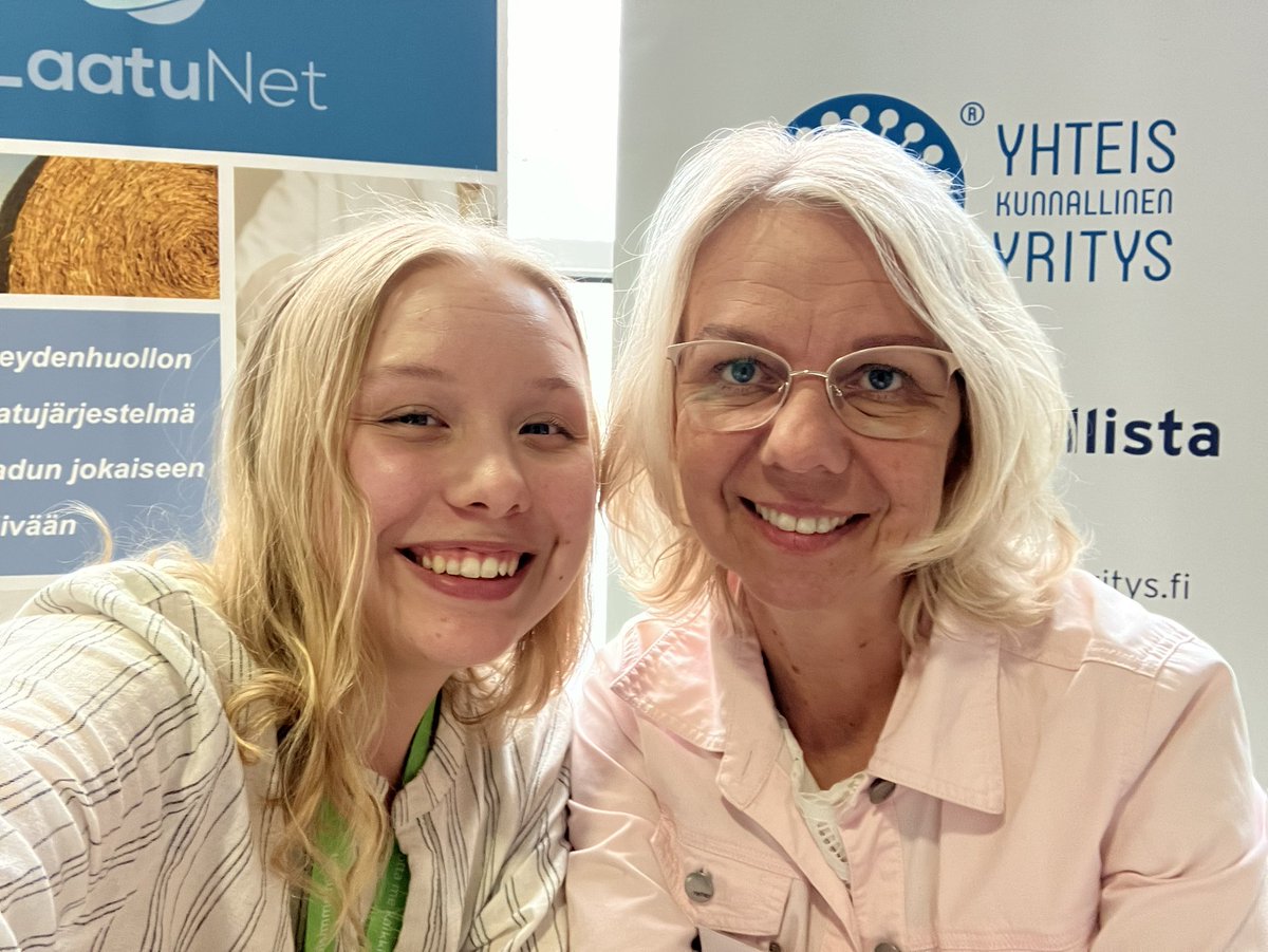 OutiLepisto's tweet photo. Yhteisen terveyden ja yhteisen hyvän asialla #TerveSos #LaatuNet #OneHealth #yhteiskunnallinenyritys https://t.co/fbqMXBFzJO