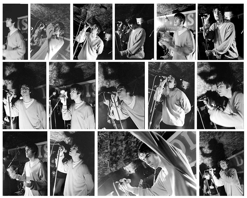 On this day 1994 I photographed @oasis at Legendary TJ's in Newport. I held back the crowd while taking these pictures. Lots of @thestoneroses fans turned up because they were recording Second Coming at nearby @Rockfieldstudio @Britpopmemories @jo_bartlett @welshmusicpod