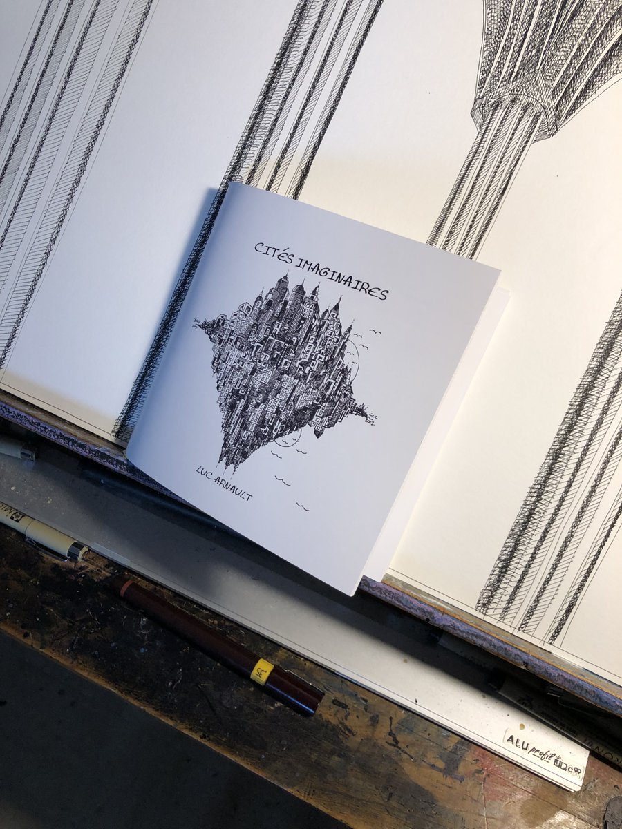 durdecifer's tweet photo. #recueil #citésimaginaires #dessinnoiretblanc # #encres #similirotring #59pages https://t.co/g35hdpNfgV
