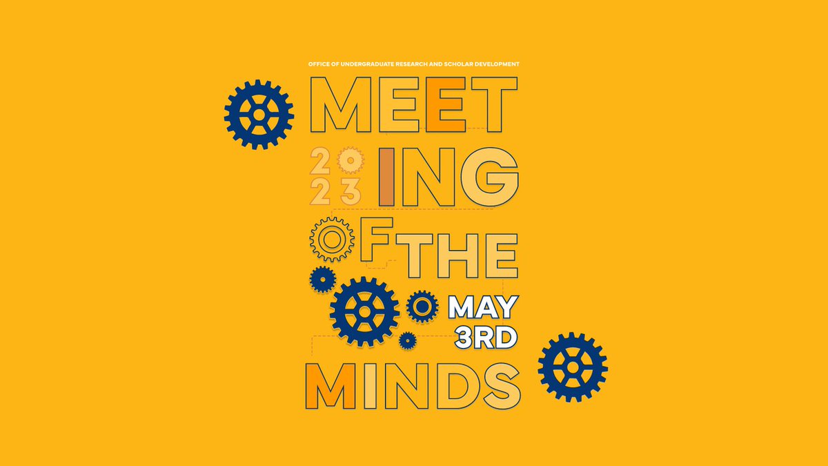 cmu_oursd's tweet image. Join us today for Meeting of the Minds!  10 am - 4 pm in the Cohon University Center, Gates Hillman, and CFA Building!