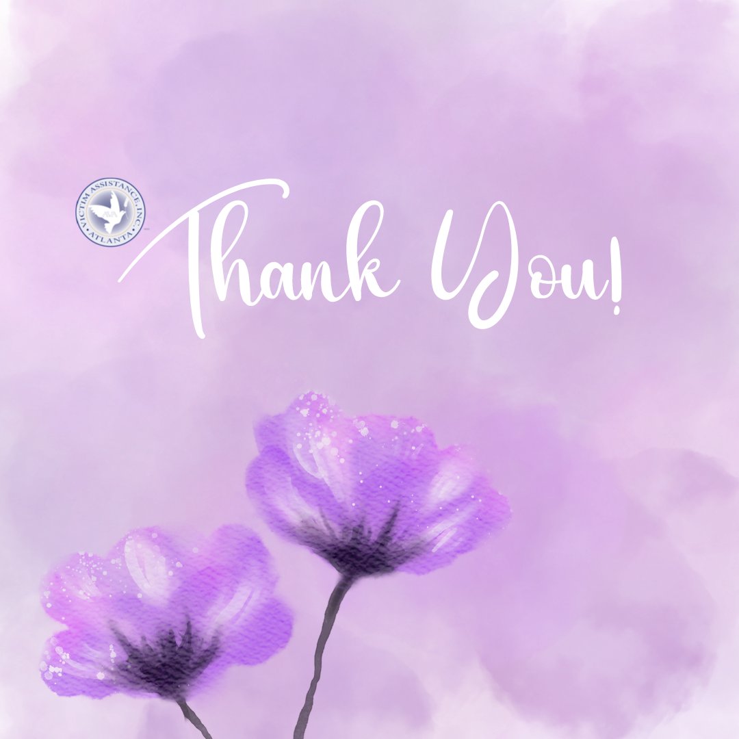 Thank you to all who came to our National Crime Victims' Rights Week Event! It was by far one of our most successful events that we've had and our staff continues to strive for higher next time. So again, thank YOU all for coming and supporting our event. Pictures coming soon!