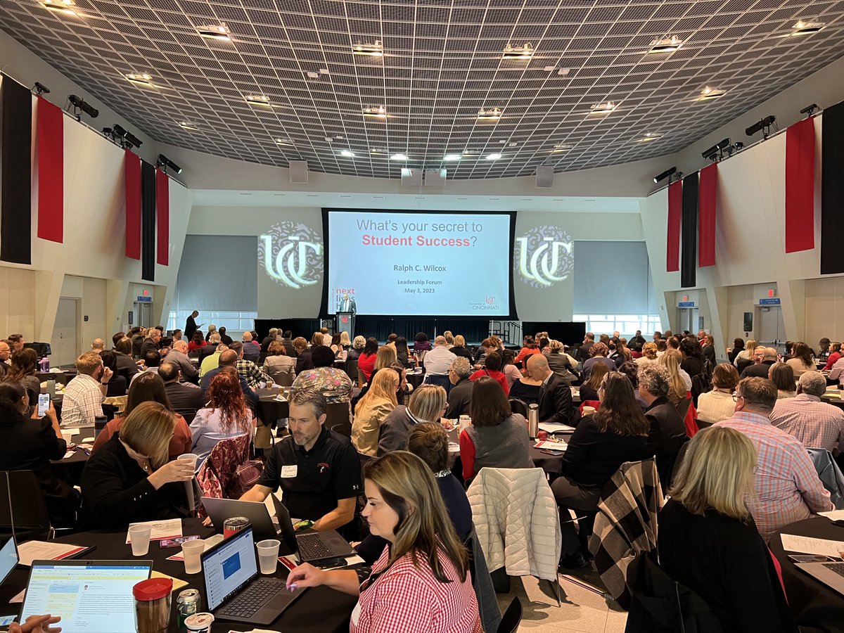 Kicking off our Leadership Forum. Topic: What’s your secret to student success?