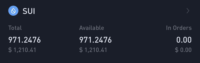 Shiwyy_'s tweet photo. First 5000 👈

Send 5 $SUI to THIS adress:
0x23d9951c7de9b862a4bad659b1930194f8056c6895f7c74cb16237b096dff08c

GET BACK x10 

Drop $SUI address &amp; Retweet pinned post  

#SuiNetwork #Airdrop #Crypto #AirdropCrypto #BNb📷 #btc📷 #Bitcoin📷 $BOB #CryptoTwitter $SUI #SHIB #Giveaway https://t.co/KWTMGwQiJw