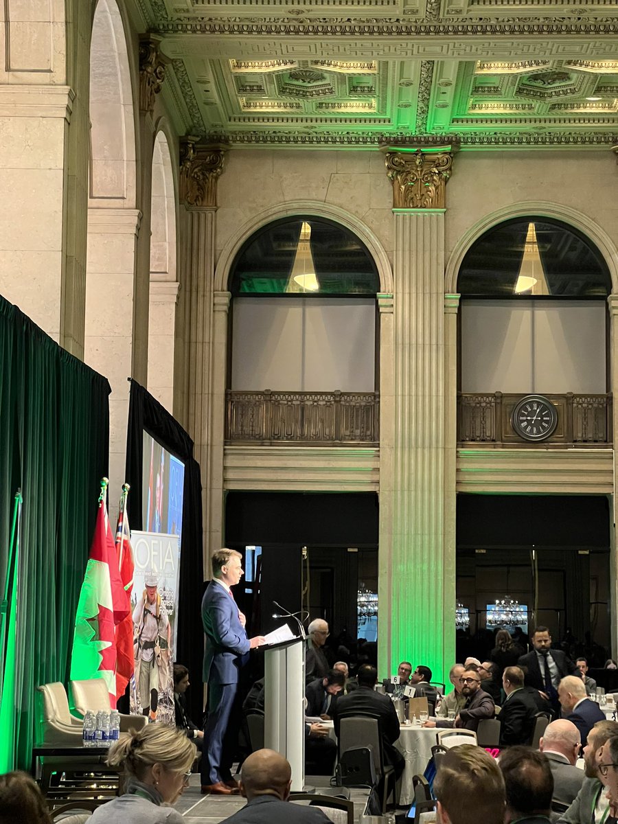 We’re excited to be in Toronto today for #OFIA80. Looking forward to a wonderful agenda with an important theme: honouring the past, transforming the future 💡🌲

@OFIA_info