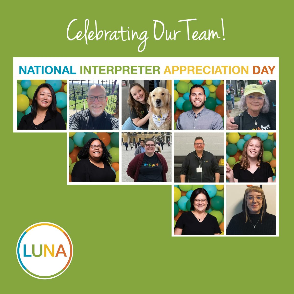 It's National Interpreter Appreciation Day, and we are giving a shout-out to our staff and contract interpreters! 📣  We have the best team who work hard each and every day! Thank you. Merci. Gracias. We appreciate you!💛  

#NationalInterpreterAppreciationDay