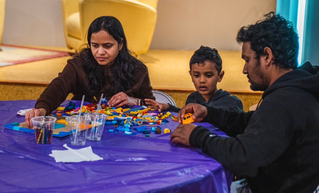 Highlights from the Kids Kount Bricktacular Event 🧱🚀

Families enjoyed dinner together, followed by a brick building competition. We were so impressed by the creations each family made! It was such an enjoyable time together.