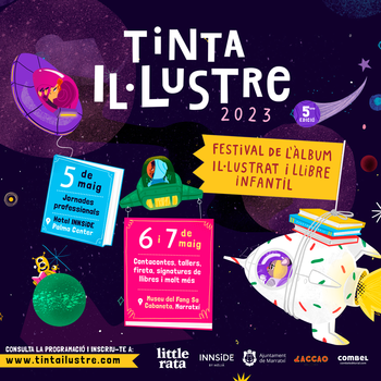 EdiMoll's tweet photo. Festival Tinta Il·lustre 2023 Dissabte 6 de maig 10:30h Contacontes amb Viatge al món de n’Aina: La Reina dels Embulls. Signatures de llibres 11:30h Aina Zuazaga &amp; Marina Zapata Museu de Fang Sa Cabaneta, Marratxí
https://t.co/v7AdYbhTSR https://t.co/HZpzlUGvwh