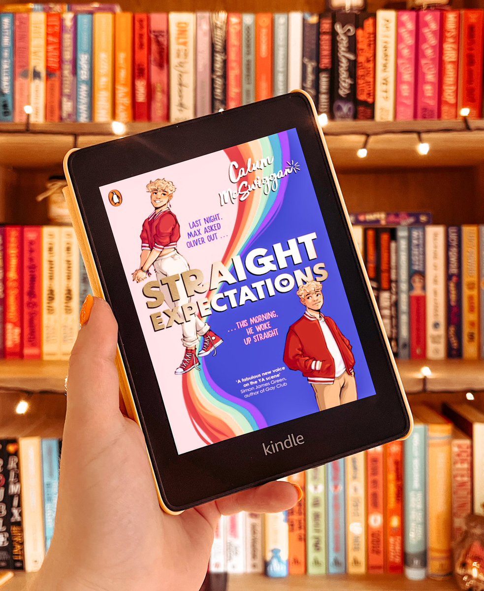 Emma | Never Judge a Book by its Cover 🍂 (@nverjudgeabook) on Twitter photo I started Straight Expectations by <a href="/CalumMcSwiggan/">Calum McSwiggan</a> and I’m only 35% and I already love it! It’s giving Boy Queen and #Heartstopper vibes!
Tell me what your first book of May will be?
#currentlyreading #BookTwitter #booktwt #readwithpride I started Straight Expectations by <a href="/CalumMcSwiggan/">Calum McSwiggan</a> and I’m only 35% and I already love it! It’s giving Boy Queen and #Heartstopper vibes!
Tell me what your first book of May will be?
#currentlyreading #BookTwitter #booktwt #readwithpride
