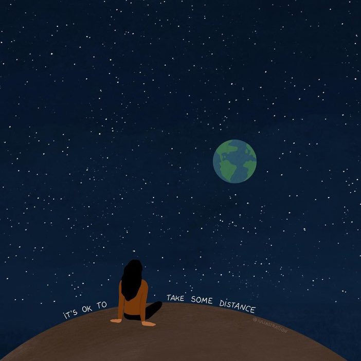 wordstionary's tweet photo. give yourself space ✨ https://t.co/wF9OjgCgM5