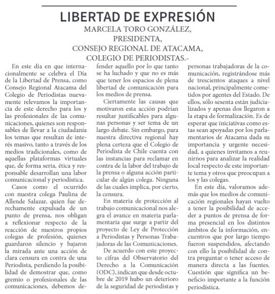 Periodistas Atacama tweet media