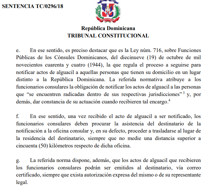 falvarezm88's tweet photo. El baile inicia con la notificación al Min. Público, el cual remite por comunicación al @MIREXRD , quedando en sus manos enviar al cónsul competente de hacer la gestión, quien se “traslada” a realizarla, convoca al requerido, o comunica que fue imposible notificar. https://t.co/SIus45htxZ