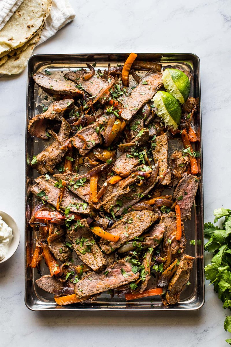 SaddleworthGrn's tweet photo. Sheet Pan Steak Fajitas - Making fajitas from scratch has never been easier!

#IsabelEats #RecipeOfTheMonth

https://t.co/27ABwGbWRy https://t.co/1Hc4A9KrVR