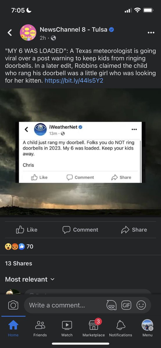 A Texas meteorologist with a masters degree from OU. Disgusting.