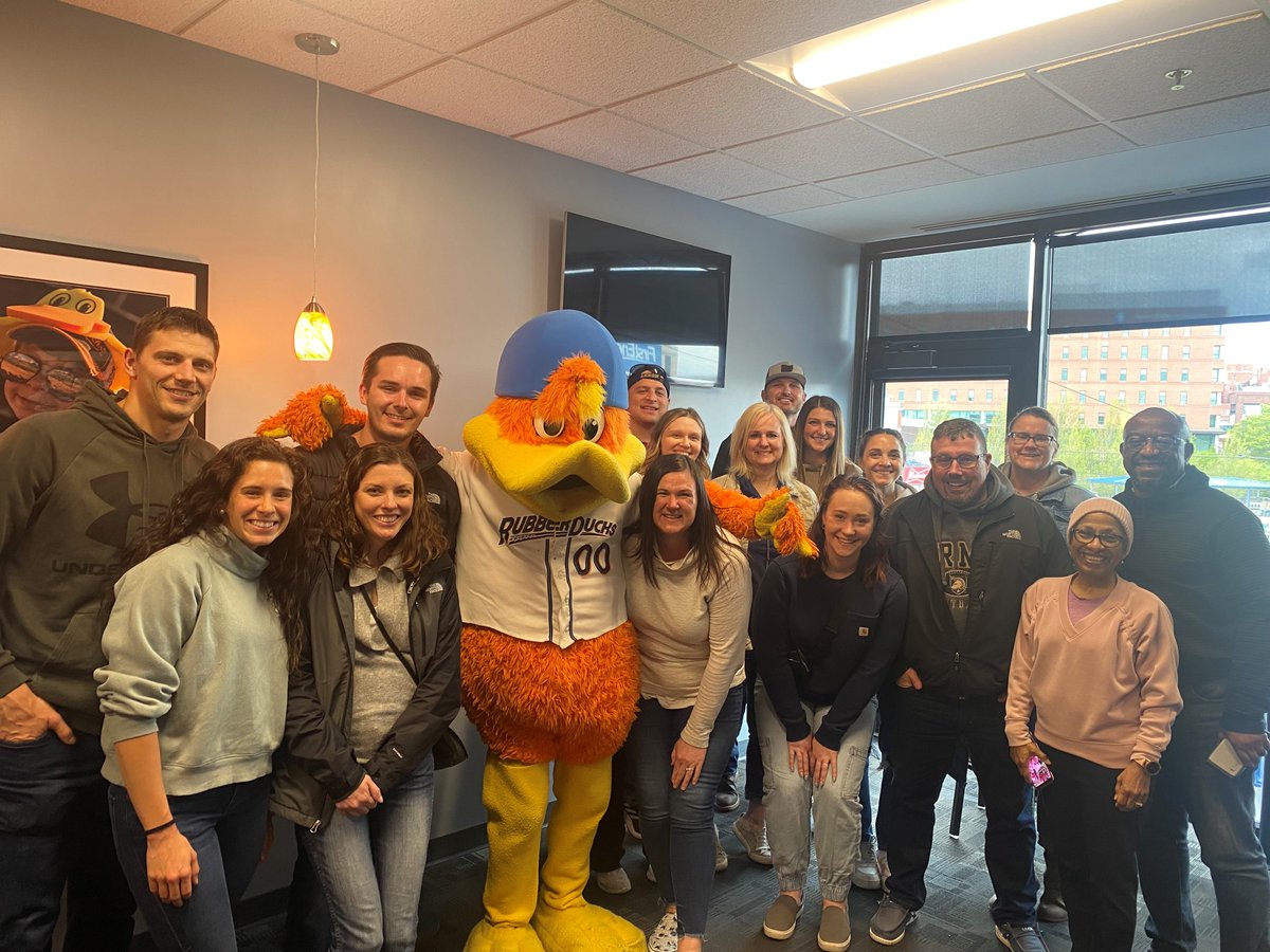 The rainy weather didn't dampen our spirits!  The Research Institute staff enjoyed an afternoon at the ballpark!