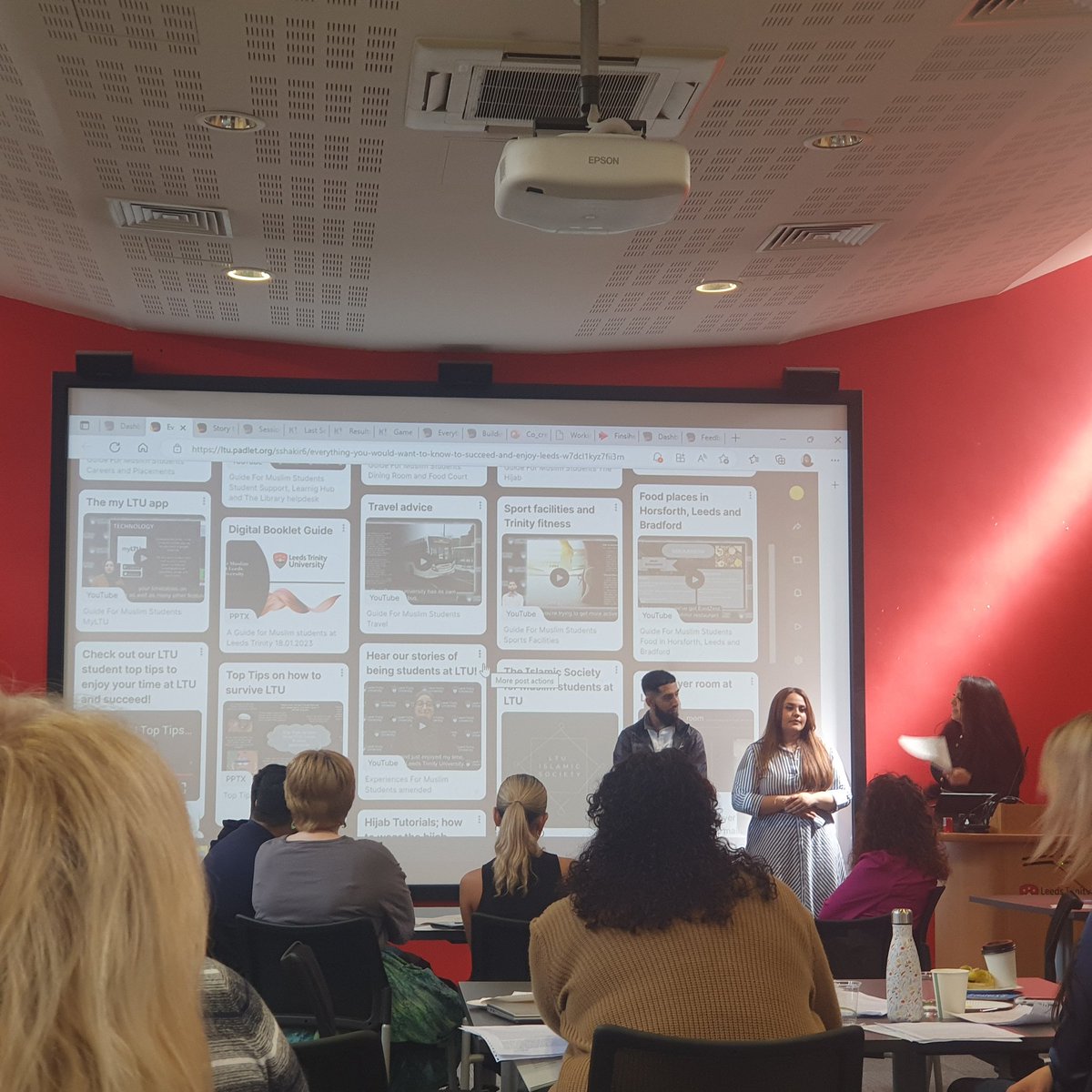 Really interesting insight into the findings and experiences from the co-creation projects shared today at the co-creation exhibition <a href="/LeedsTrinity/">Leeds Trinity University</a> <a href="/SyraShakir/">Syra Shakir</a>