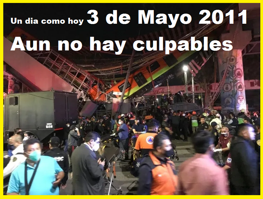 edubacio's tweet photo. .
Un día como hoy 3 de Mayo 2011 
#Linea12NoSeOlvida 
#ClaudiaCulpable
#ElPeorGobiernoDeLaHistoria https://t.co/Il51o2Gat8