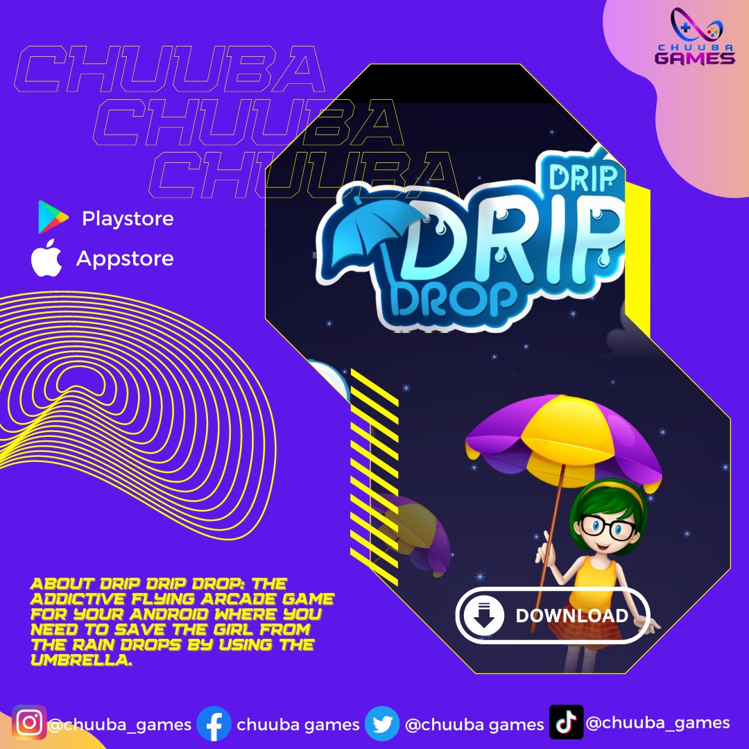 chuuba_games's tweet image. ABOUT Drip drip drop: the addictive flying arcade game for your android where you need to save the girl from the rain drops by using the umbrella. 

#mobilegames #addictivegames #favoritegame #chuubagames #fyp #fypシ #foryou #foryoupage