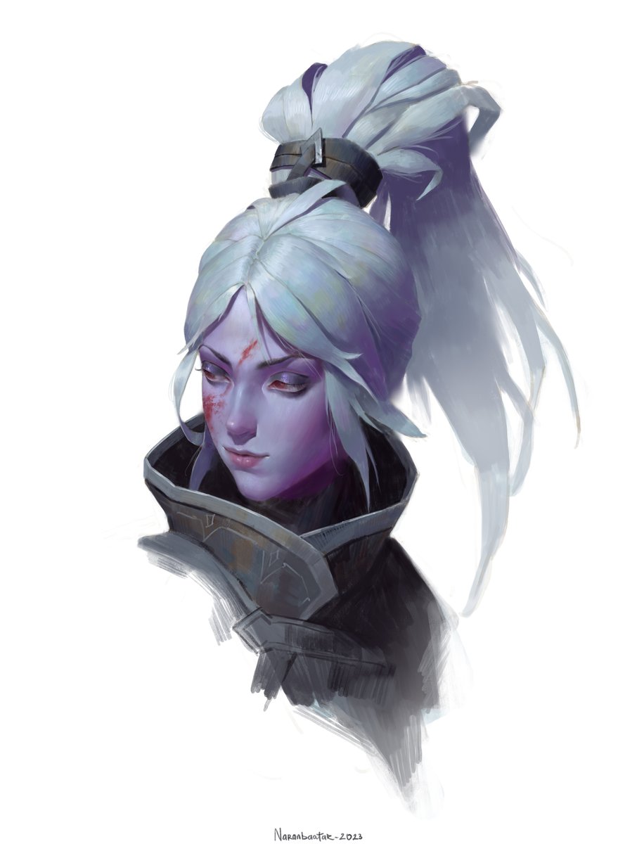 Drow ranger sketch from Dota2. #sketch #dota2 #art #digitalart #portrait #painting