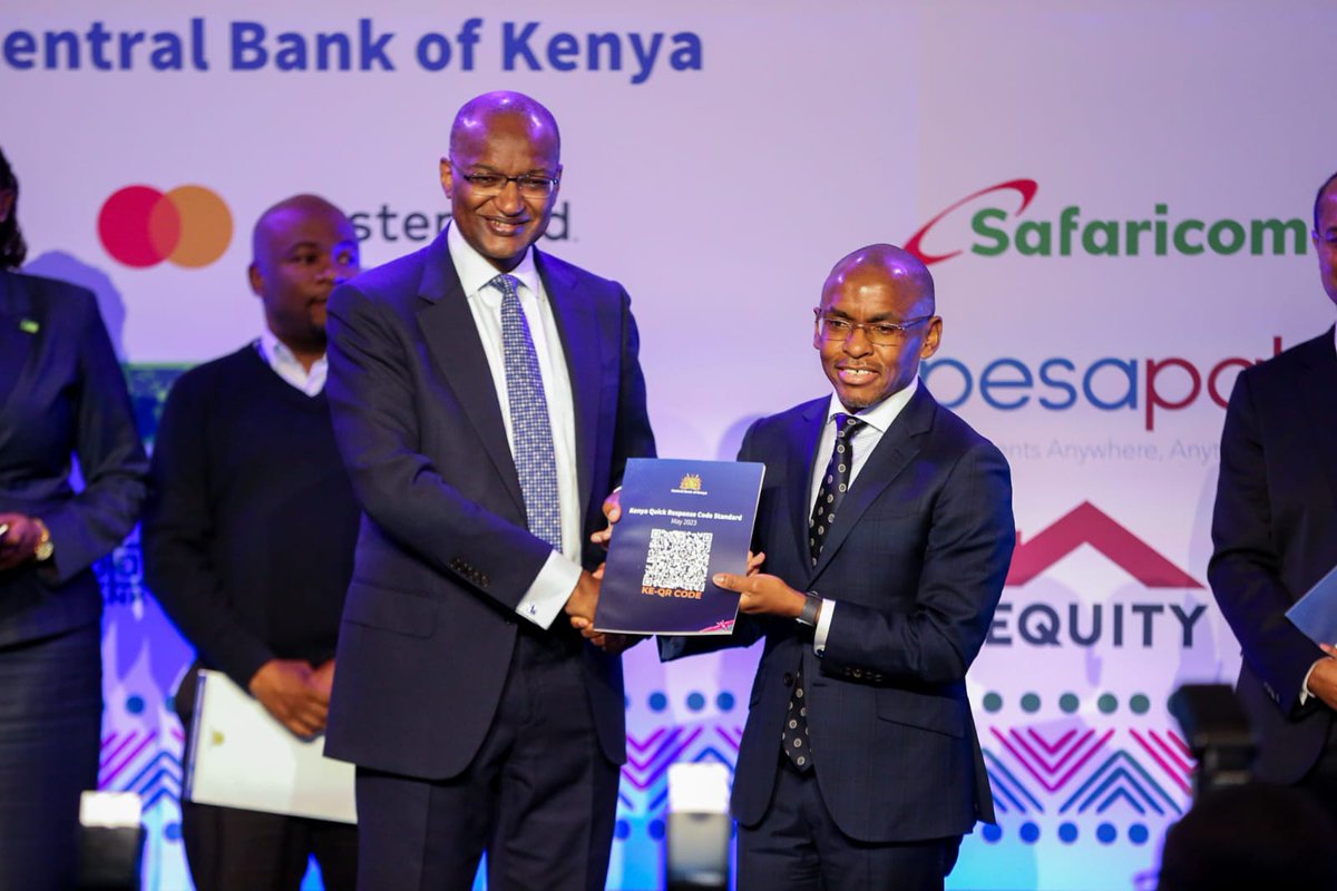 MPESAAfrica's tweet photo. Championed by the Central Bank of Kenya, Fintech players in Kenya have today launched a universal QR code enabling business owners to use a single QR code across all payment apps. #ScanUlipe https://t.co/yNLGqi8g7f