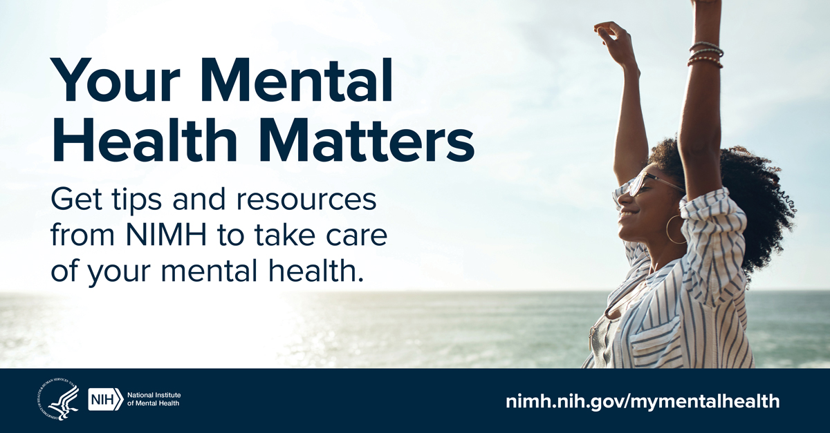 IPRO (@iproorg) on Twitter photo Your mental health matters! Good mental health can help you cope with stress and improve your quality of life. Get tips and resources from <a href="/NIMHgov/">National Institute of Mental Health (NIMH)</a> to help take care of your mental health here: bit.ly/3oW449G #MentalHealthAwarenessMonth #MentalHealthMonth Your mental health matters! Good mental health can help you cope with stress and improve your quality of life. Get tips and resources from <a href="/NIMHgov/">National Institute of Mental Health (NIMH)</a> to help take care of your mental health here: bit.ly/3oW449G #MentalHealthAwarenessMonth #MentalHealthMonth