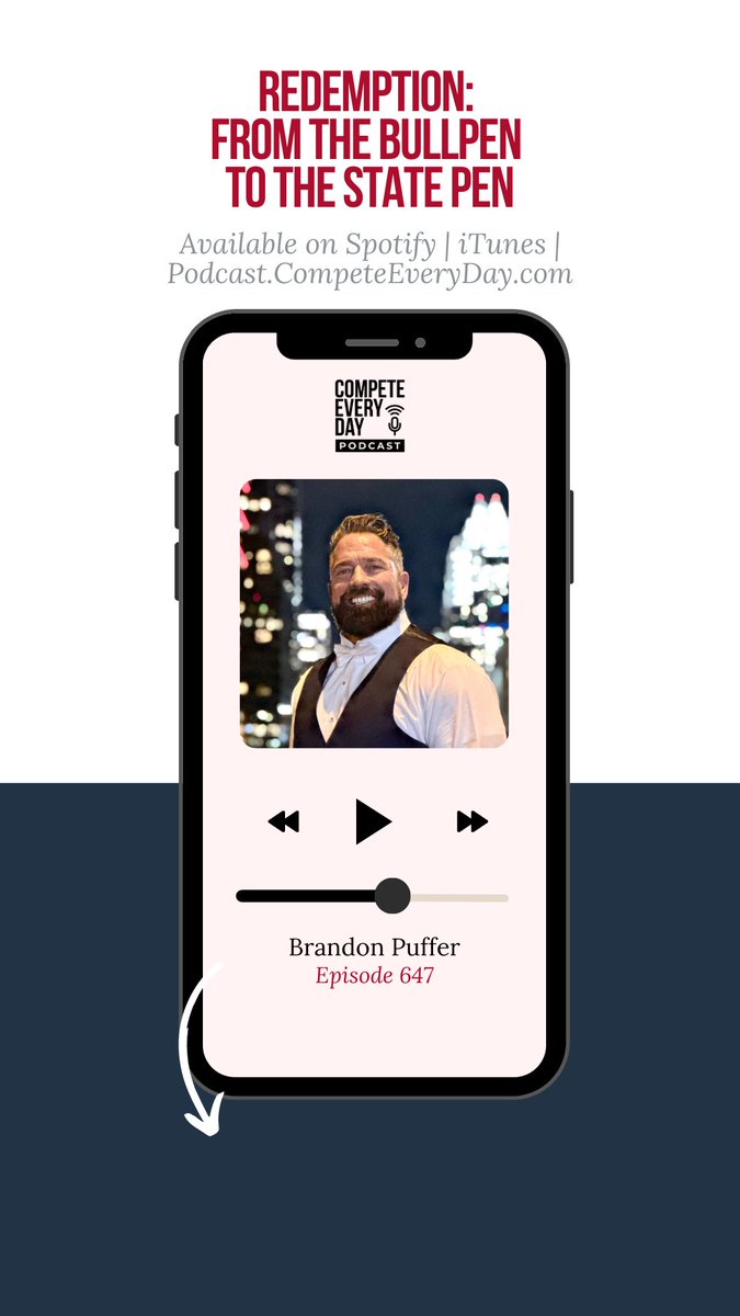 coachpuffpositv's tweet photo. Had the pleasure of joining Jake Thompson on the compete every day podcast! Have a listen 👇🏼#messintoamessage #testintoatestimony #ENCOURAGEMENT @CompeteEveryDay
https://t.co/ebXv5kzpI7 https://t.co/YTSM0ZnleX