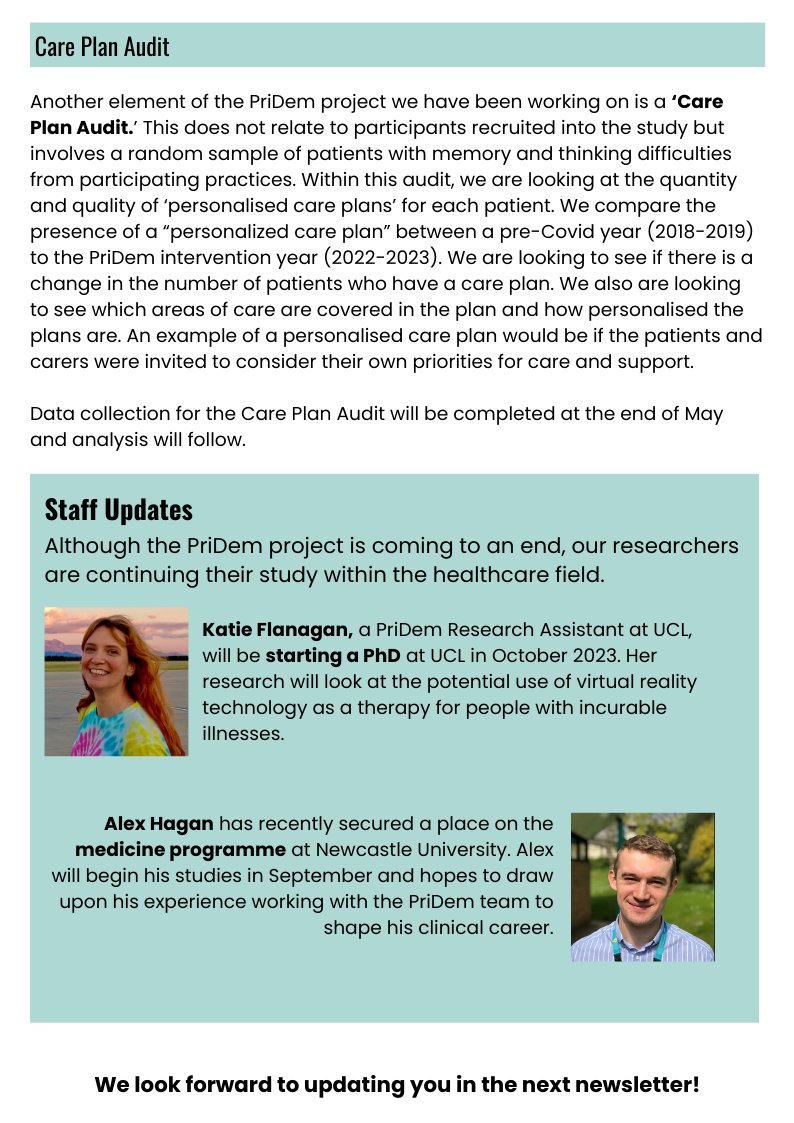 PriDemProject's tweet photo. Read up on updates about PriDem intervention and research in our May newsletter! This month, we are updating you on the work we are doing in our final few months of research. https://t.co/uPNxb7tEXD