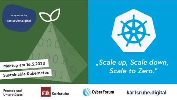 KA_digital's tweet photo. Aufgepasst und vorgemerkt 📅

Das #GreenSoftwareDevelopmentKA trifft sich am 16.5.2023 zum Thema Sustainable Kubernetes. 

Wie immer freundlich unterstützt von unserer Initiative #karlsruhedigital 🤗💙

https://t.co/HrGBaygt8p https://t.co/SGebB3Y0gg