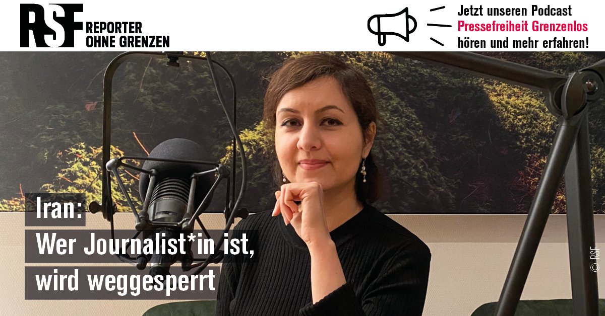 ReporterohneGrenzen on Twitter "In der neuesten Folge unseres Podcasts