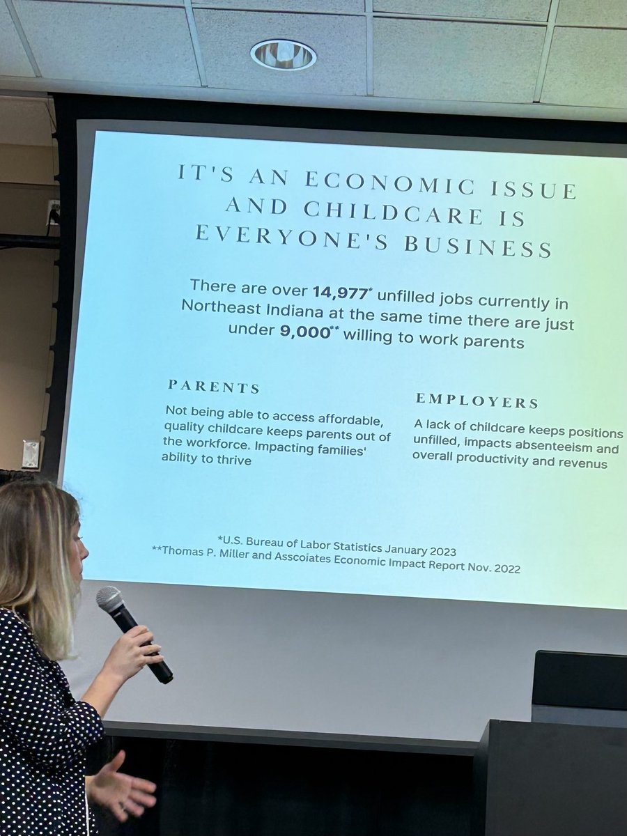 It’s an economic issue. ⁦<a href="/CorinnaLadd_PNC/">Corinna Ladd</a>⁩ and I are spending the morning working on regional solutions for early education. #PNCGrowUpGreat