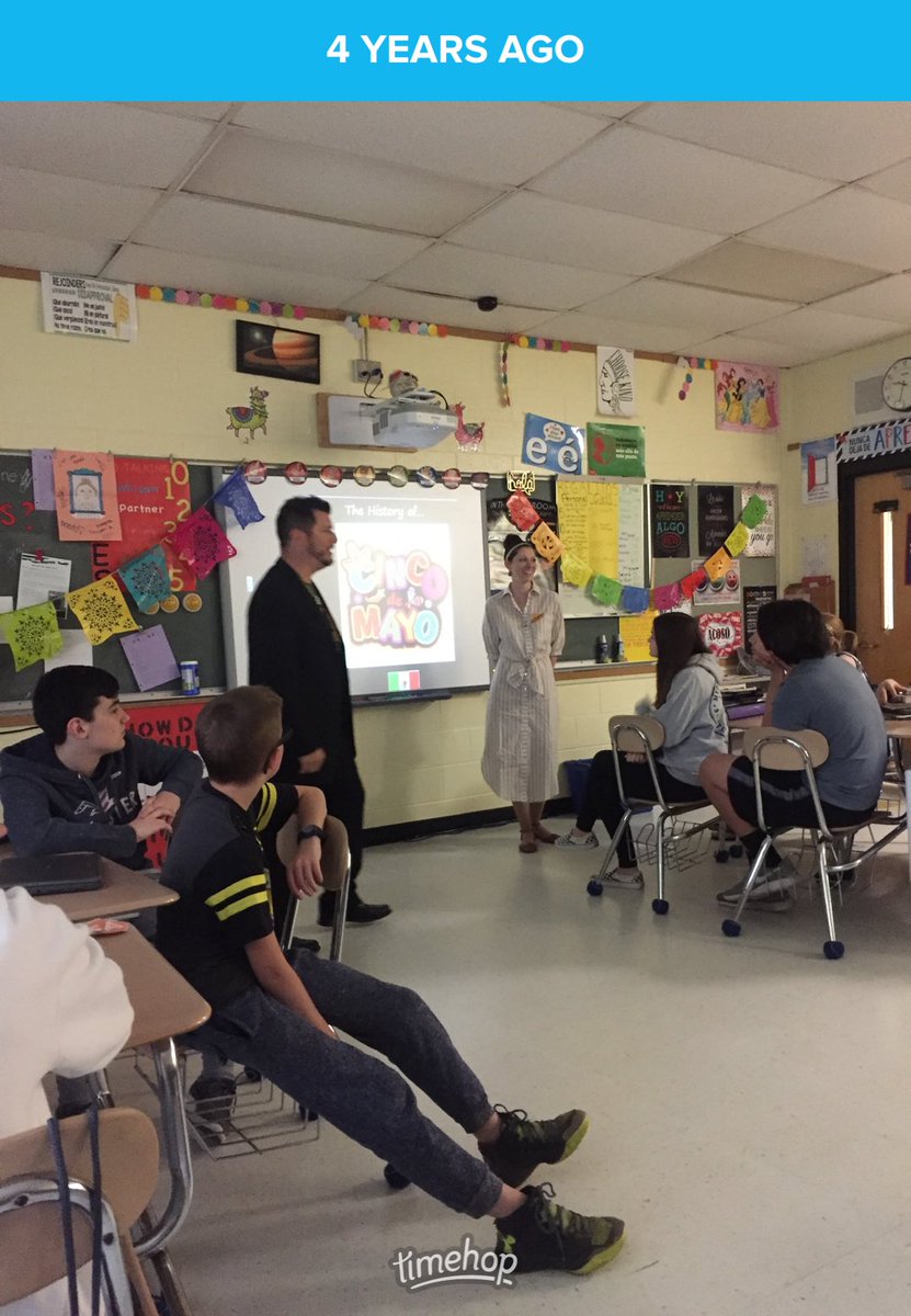 ⁦<a href="/PrincipalRVRHS/">Joe Martin</a>⁩ still one the highlights in my career! Having you in my classroom