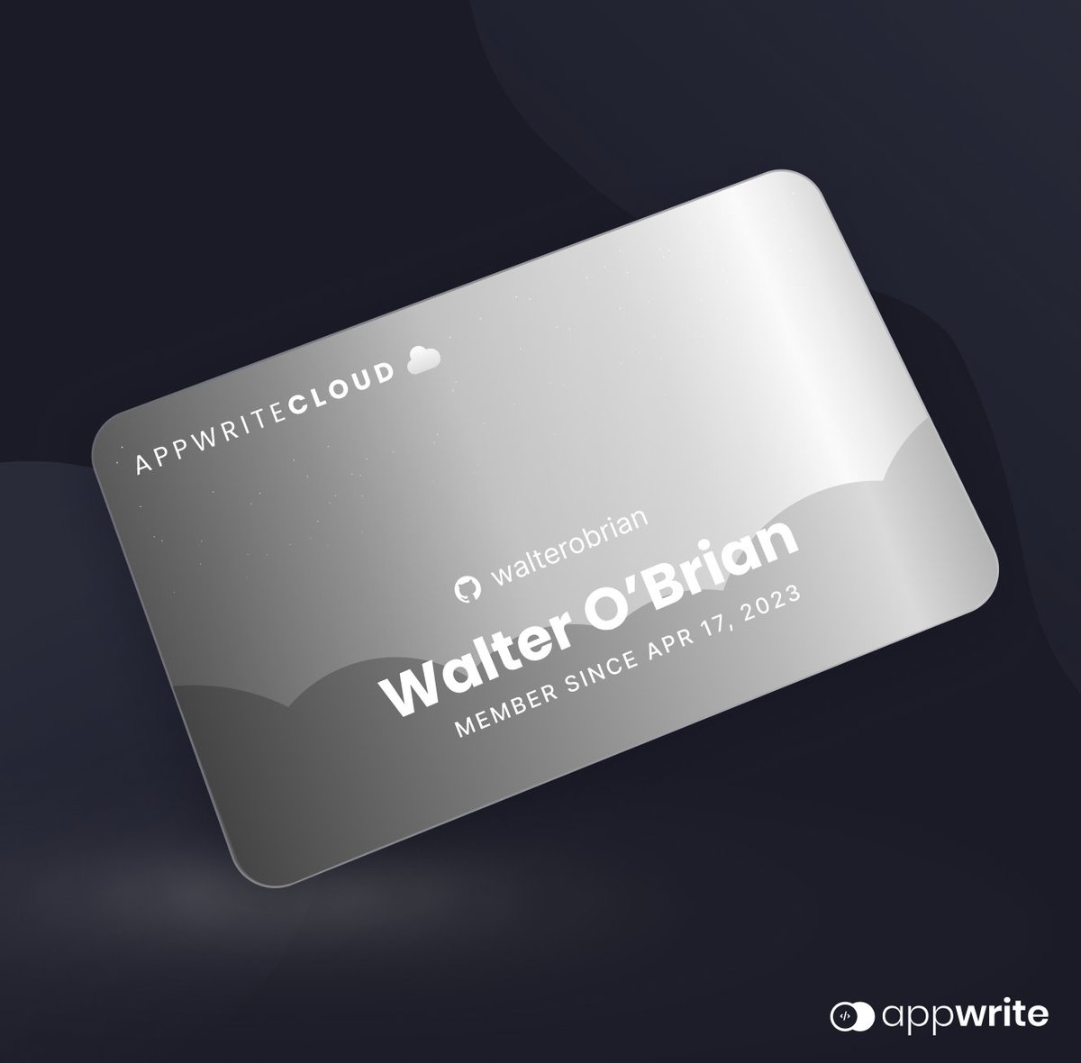 appwrite's tweet photo. 💳 Platinum

And to add an element of surprise, we threw some special platinum cards into the mix for a lucky few 

What do they mean?! We will share more about them soon. Stay tuned 👀

We thank you for all the support and we are excited for what’s to come next!

[7/7] https://t.co/jMhPFGDZxs