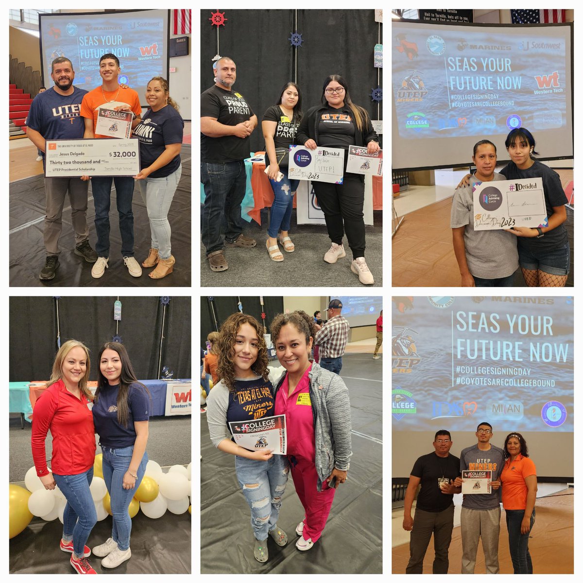 Thank you parents, teachers, and staff for supporting and cheering on our Coyotes as they commit to continue their education. #CoyotesAreCollegeBound #TISDProud #CollegeSigningDay