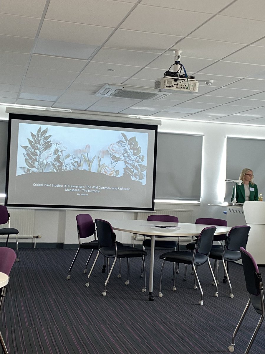 Katy Wareham Morris (@katy_wm) on Twitter photo Our <a href="/HumanitiesUw/">HumanitiesUW</a> #HumanNature2023 continues w/ <a href="/EngLitUoW/">English Literature UoW</a> Masters student, Lily & her paper on #CriticalPlantStudies & D.H.Lawrence & Katherine Mansfield Our <a href="/HumanitiesUw/">HumanitiesUW</a> #HumanNature2023 continues w/ <a href="/EngLitUoW/">English Literature UoW</a> Masters student, Lily & her paper on #CriticalPlantStudies & D.H.Lawrence & Katherine Mansfield