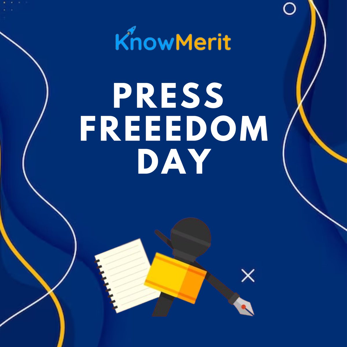KnowMerit's tweet image. Today we celebrate Press Freedom Day, a time to recognize the critical role that a free press plays in promoting democracy and informing the public. #PressFreedomDay #DefendJournalism #knowmerit #day #edtech #education #bestoftheday #bestonlinetutors