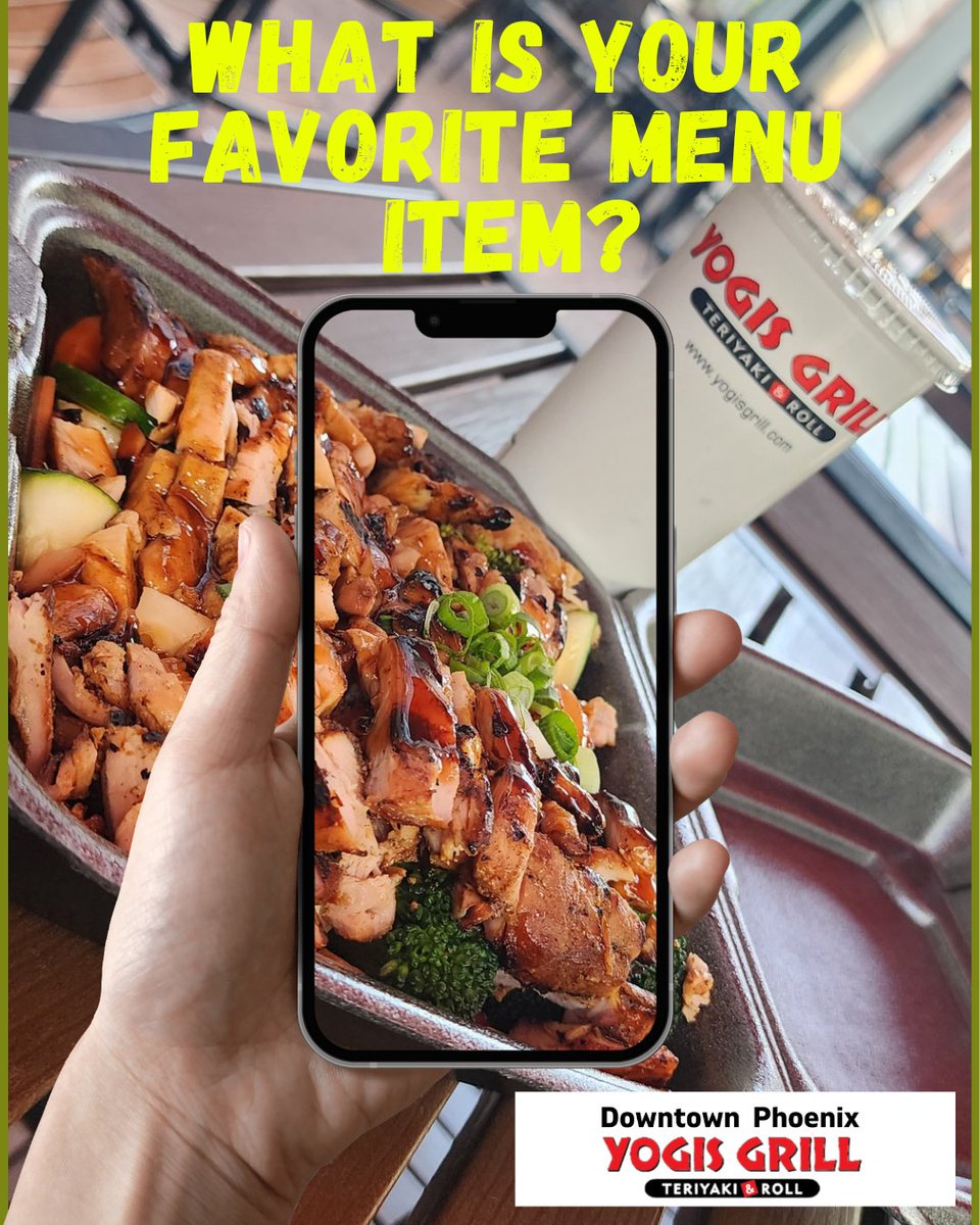 🚨Attention foodies!🚨 Hump day just got a whole lot better with Yogi's Grill downtown Japanese cuisine! 🍱🍣 Not only is our food absolutely delicious, but it's also incredibly healthy for you. 🌿 So why not come on down &amp; see us today!
 #YogisGrill #JapaneseCuisine #HealthyEats