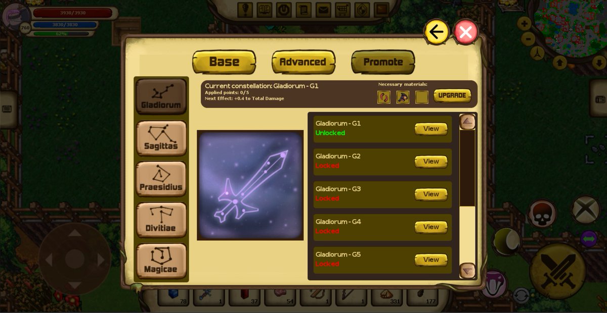 SoldiersSwamp's tweet photo. Our #skilltree has always been a way to warm up the market and spend your shards and this is how it will look like on #mobile. https://t.co/v4TW3Je1vd
