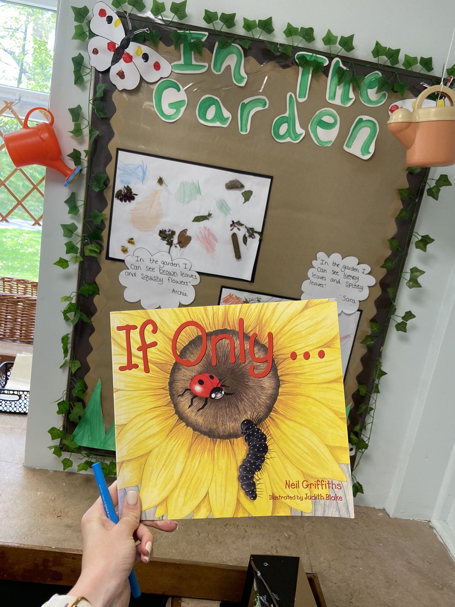 gilwern_school's tweet photo. #GilwernReception have loved our class text ‘If Only’. It has inspired us to explore what’s in our own gardens and make our own stories of bugs we might meet along the way! #AmbitiousCapableLearners #LLC https://t.co/6si5H9pf6m